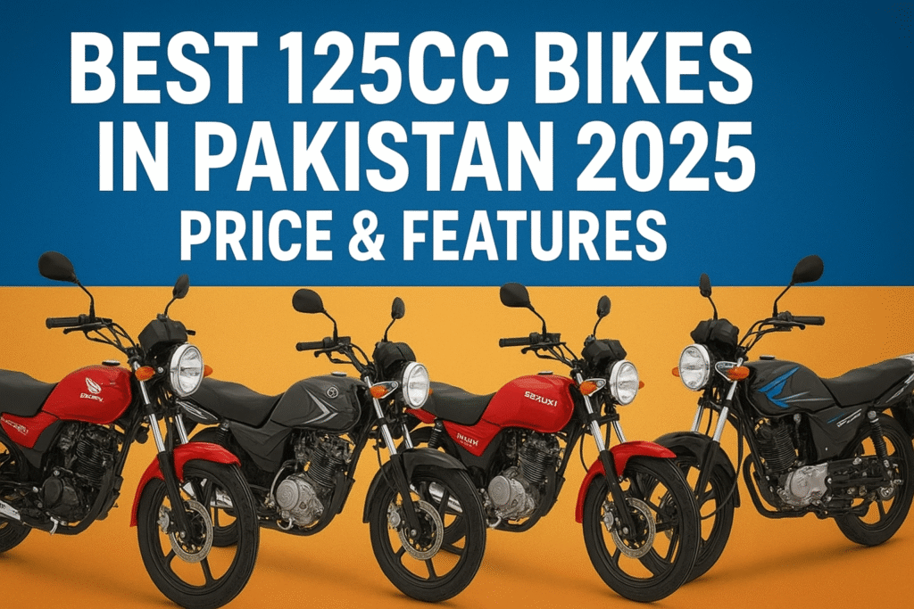 Best 125cc Bikes in Pakistan 2025 – Price & Features